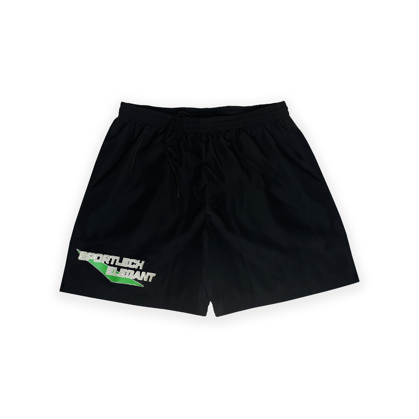 GREEN LOGO SWIM SHORTS