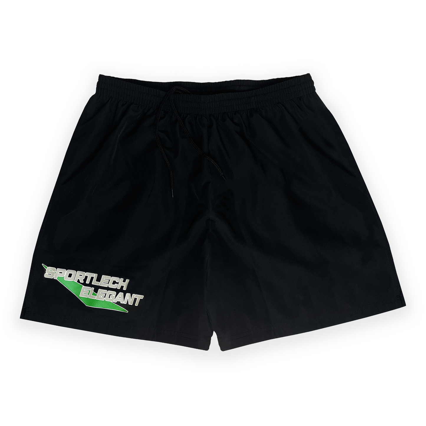 GREEN LOGO SWIM SHORTS